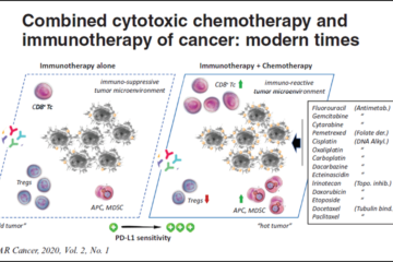 Combined cytotoxic chemotherapy and immunotherapy of cancer